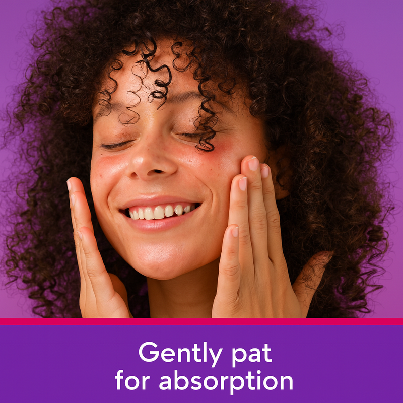 Follow with moisturizer